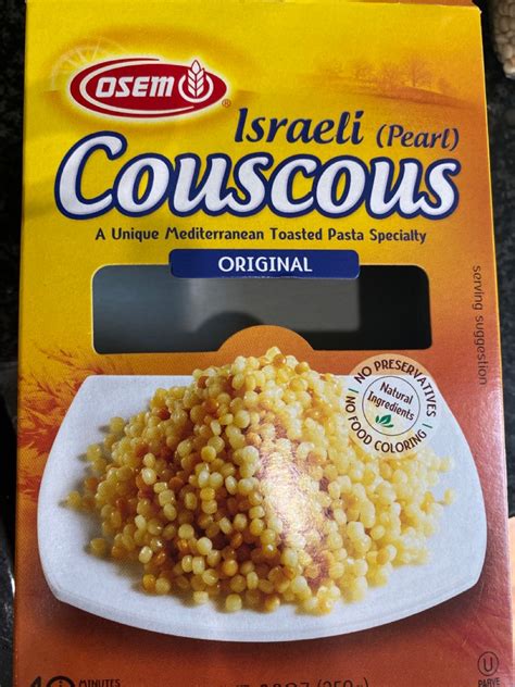 israeli couscous calories